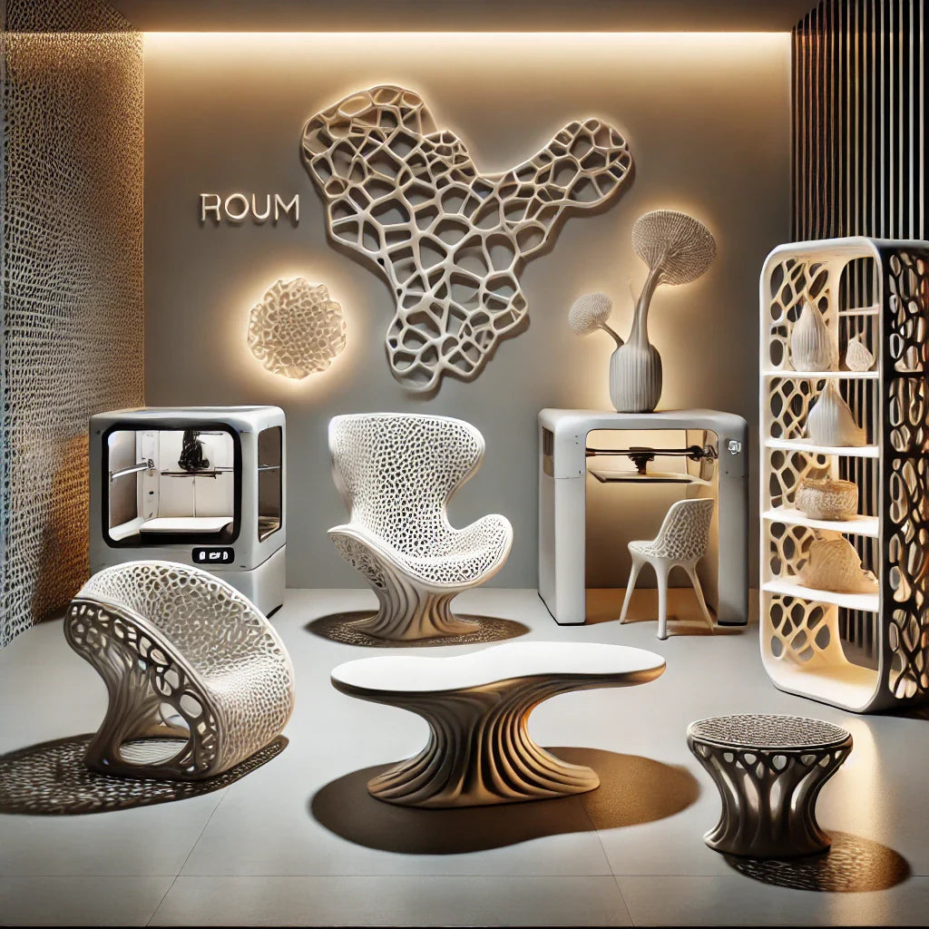 3D Printed Decor Trends: Shaping Modern Interiors with Innovation and Sustainability
