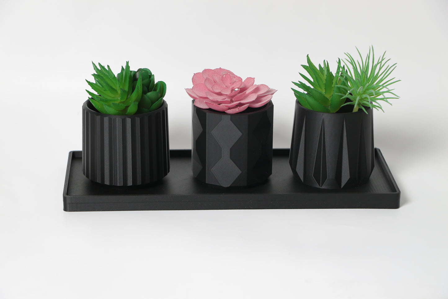 3D printed sustainable succulent planter made in Canada.